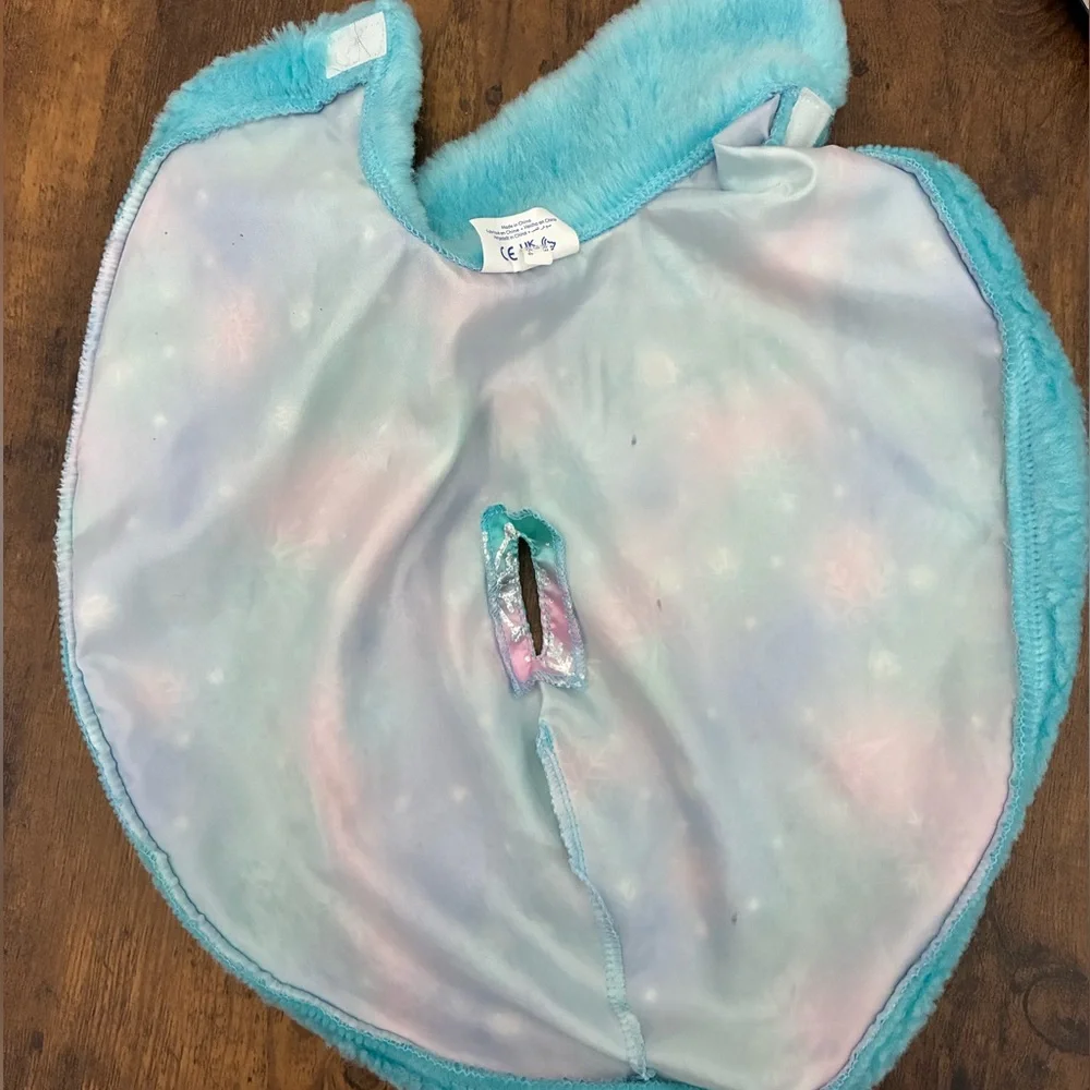 Build A Bear Glisten Blue Snowflake Cape